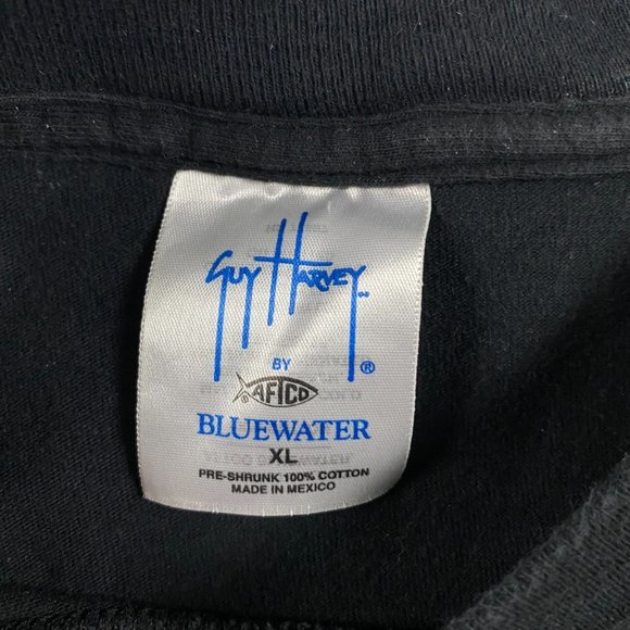 Vintage Guy Harvey Great White Shark Fish T Shirt Mens Large Nature Wildlife - Picture 4 of 11